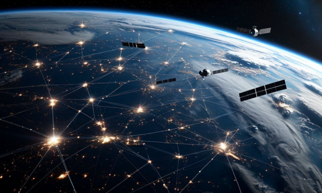 Orbital infrastructure concept space economy 2030